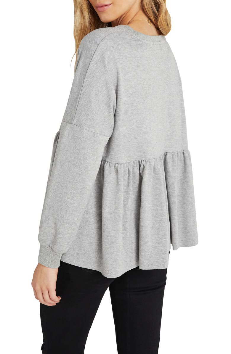 VICI Collection Babydoll Long Sleeve Knit Top, Alternate, color, 