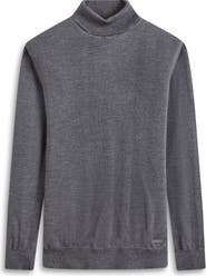 Bugatchi Sawyer Merino Wool Turtleneck Sweater