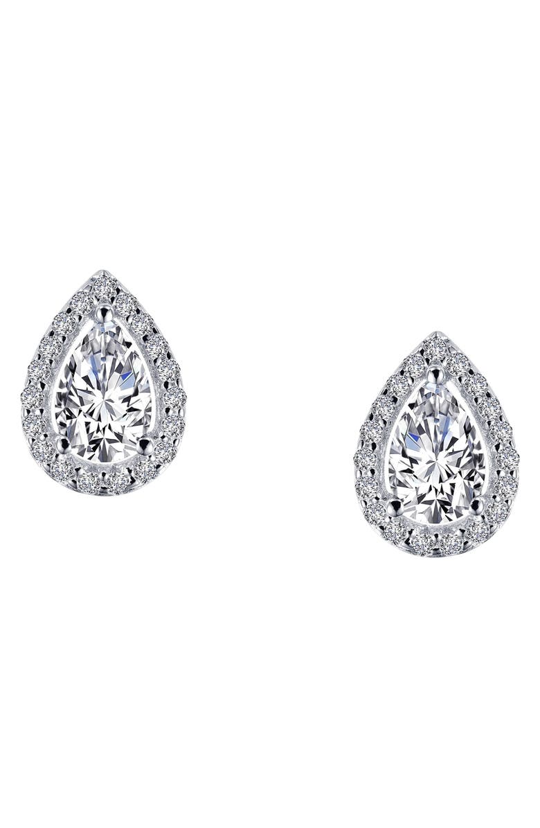 Lafonn Simulated Diamond Stud Earrings, Alternate, color, 