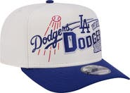 New Era Men's New Era Cream/Royal Los Angeles Dodgers Classic A-Frame 9FIFTY Snapback Hat