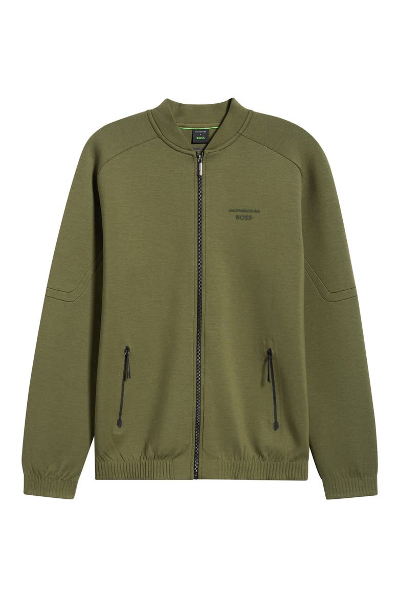 Porsche Spirit 70 Zip Sweatshirt, Alternate, color, OPEN GREEN