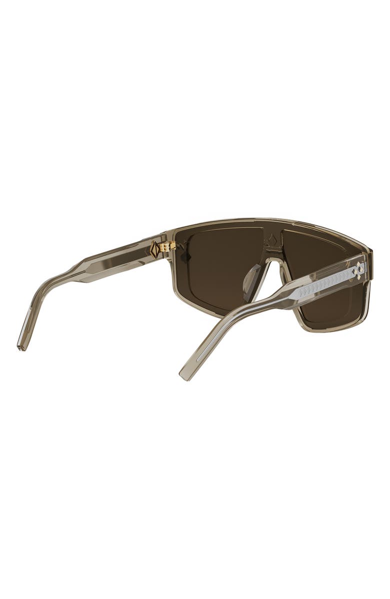 DIOR CD Diamond M1U Mask Sunglasses, Alternate, color, Shiny Beige / Brown