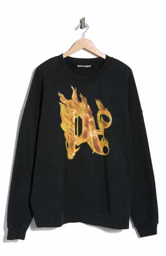 Palm Angels Fire Logo Sweatshirt