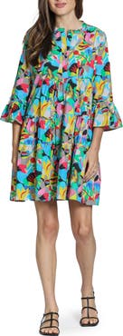 APNY Mix Print Tunic Dress