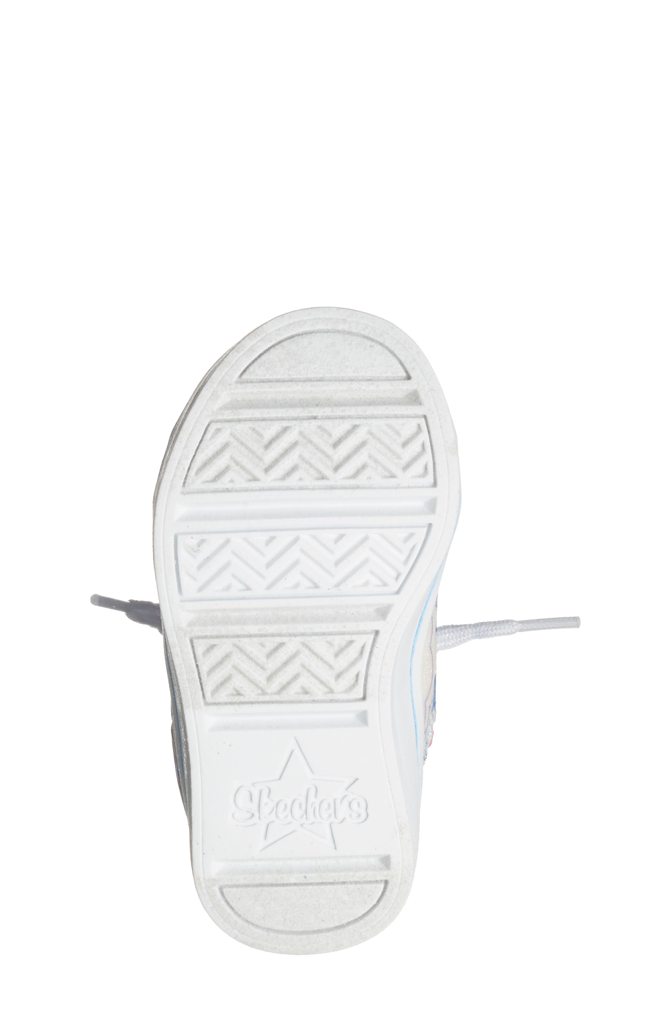 SKECHERS Kids' Twinkle Toes Twi-Lites 2.0 Light-Up Unicorn Glam Sneaker, Alternate, color, Blue Multi