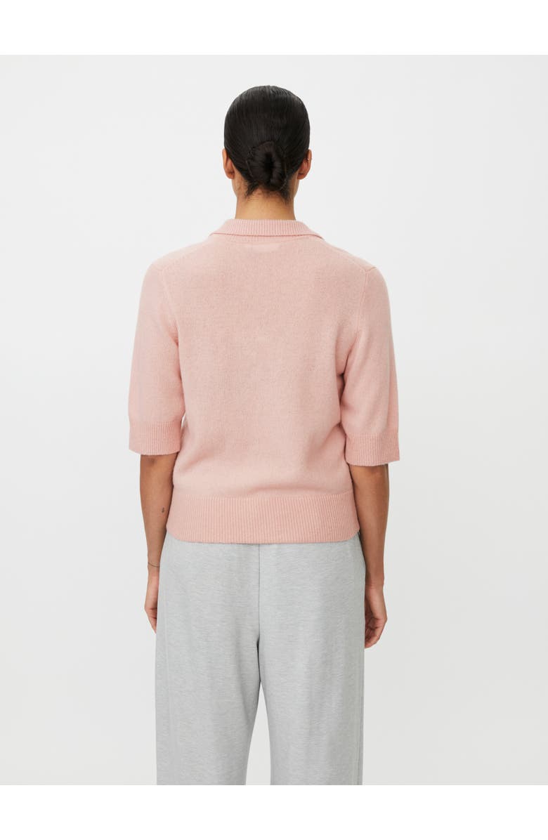 Masai Copenhagen MaFynoria Knitted Polo Sweater, Alternate, color, Primrose