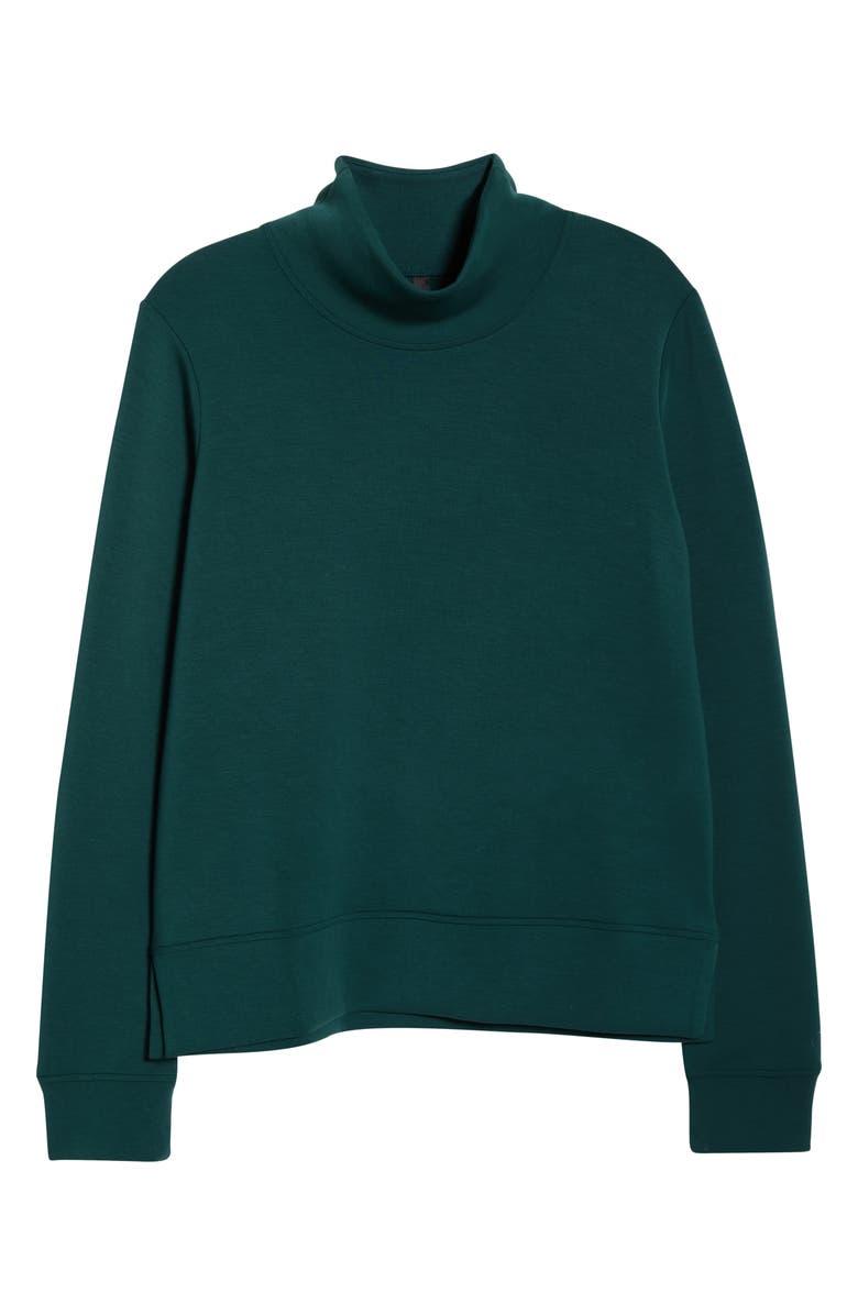 MPG Dreamweave Recycled Polyester Blend Mock Neck Sweatshirt, Alternate, color, Ponderosa Pine