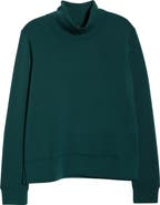 MPG Dreamweave Recycled Polyester Blend Mock Neck Sweatshirt