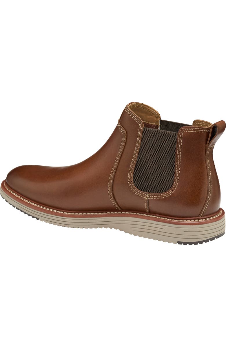 Johnston & Murphy Upton Chelsea Boot, Alternate, color, Tan Full Grain