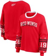 WEAR by Erin Andrews Women's WEAR by Erin Andrews Red Detroit Red Wings Long-Sleeve Sport T-Shirt