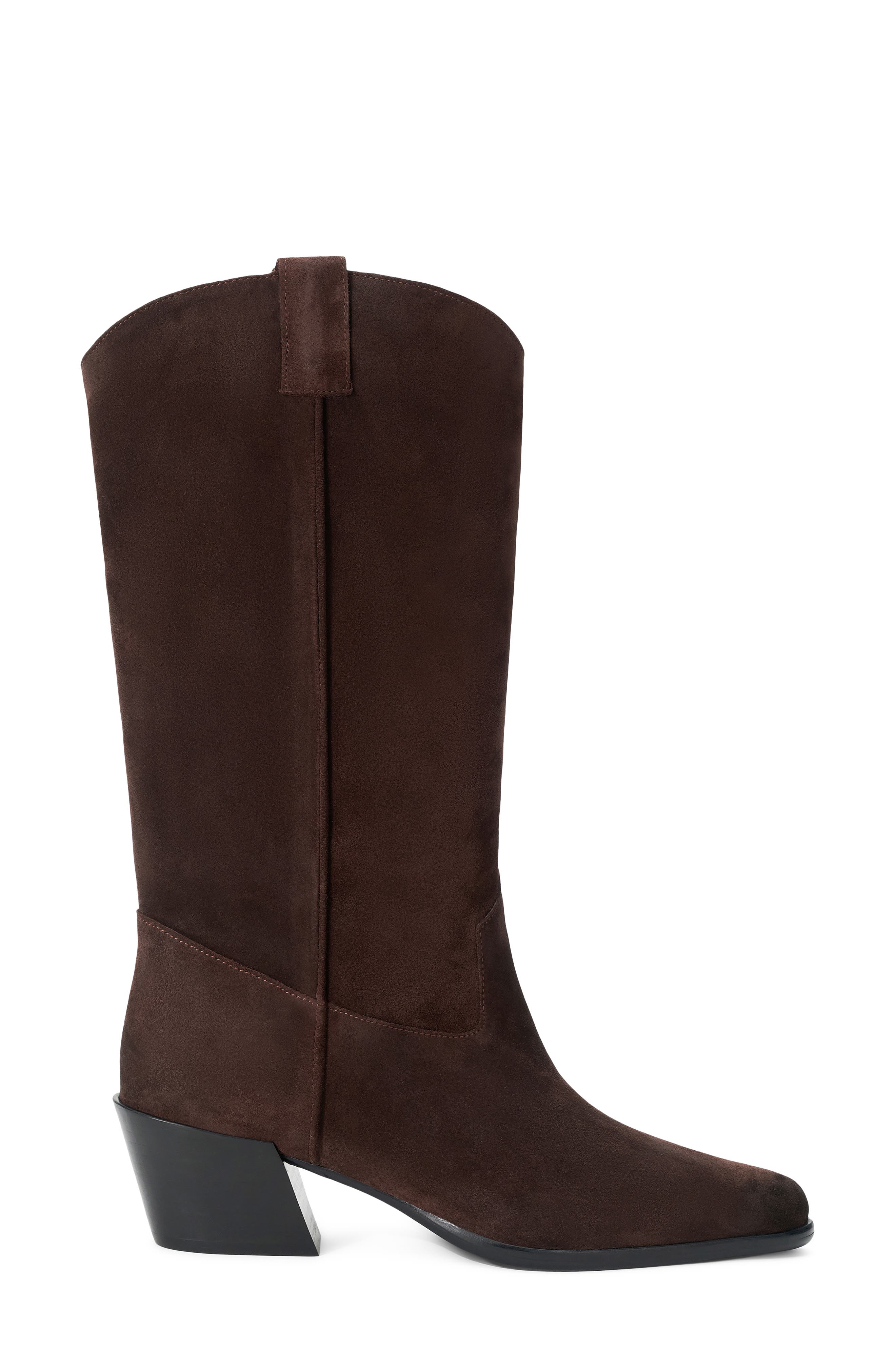 Monty Leather Western Boot, Alternate, color, ESPRESSO