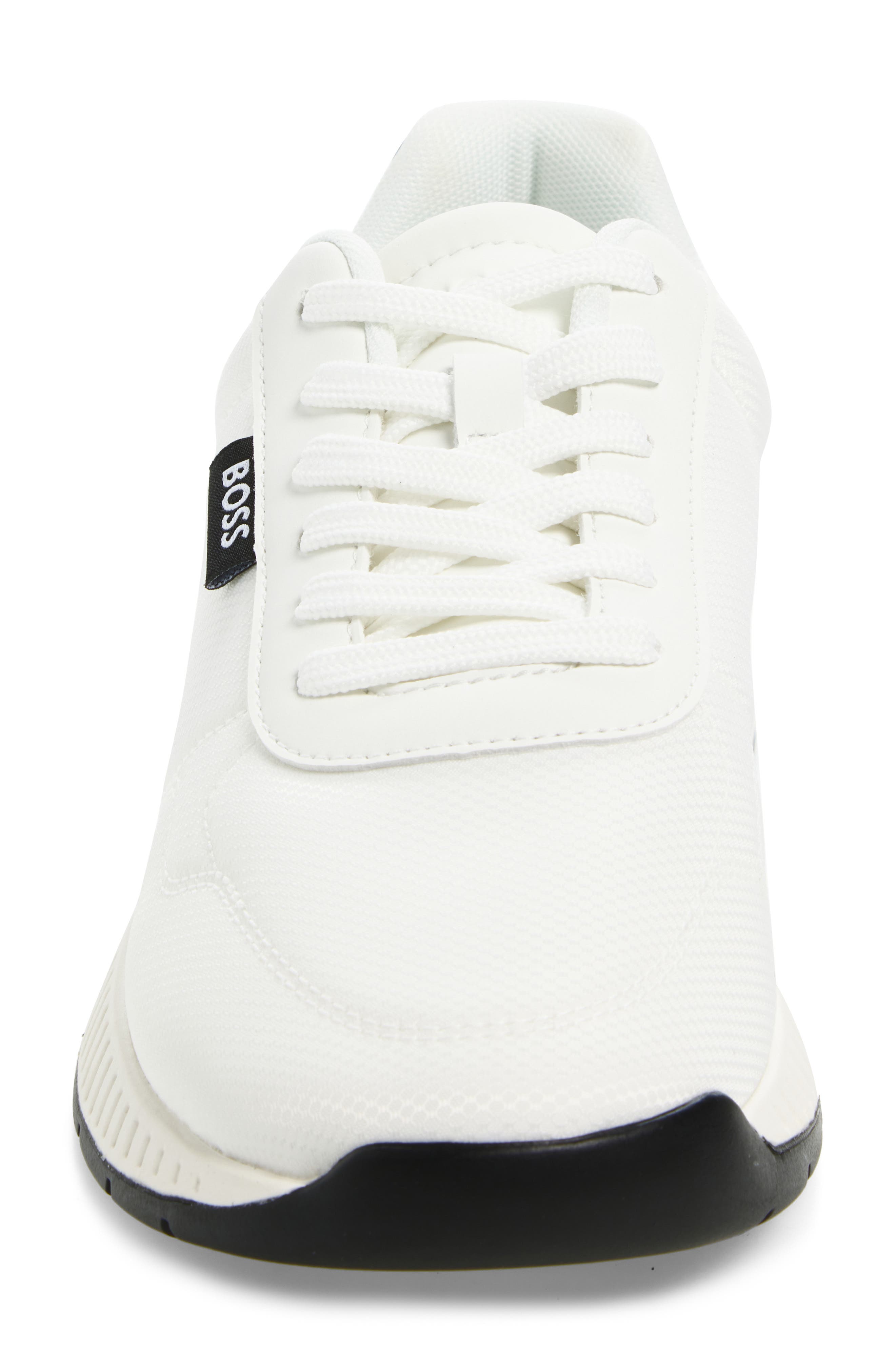BOSS Titanium Runn Sneaker, Alternate, color, White