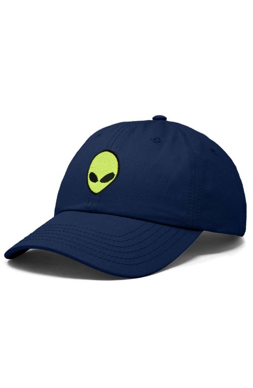 Dalix Alien Dad Cap In Navy Blue