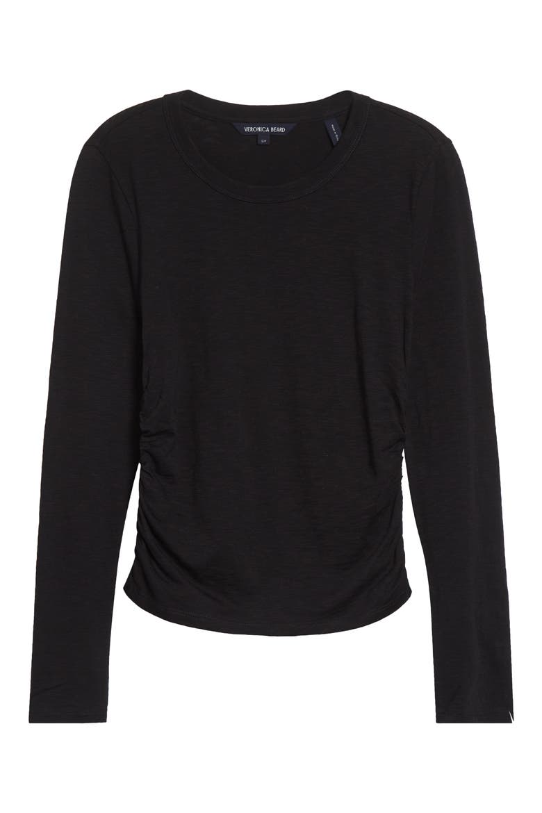 Kisha Top, Alternate, color, BLACK