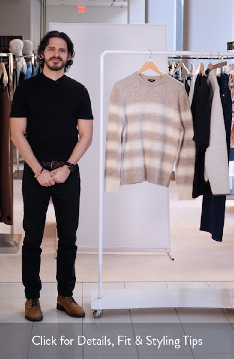 Piers Wool & Alpaca Blend Sweater, sales video thumbnail