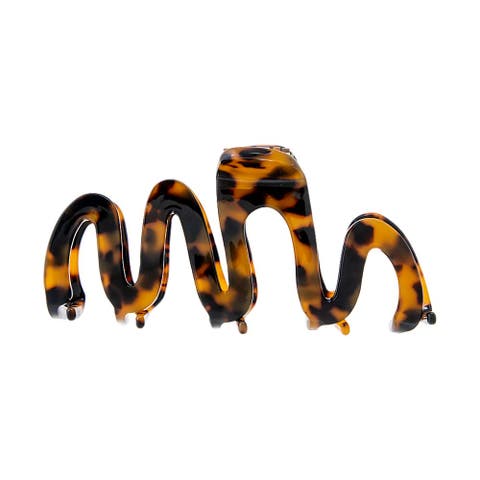 Jumbo Squiggly Hair Claw Clip