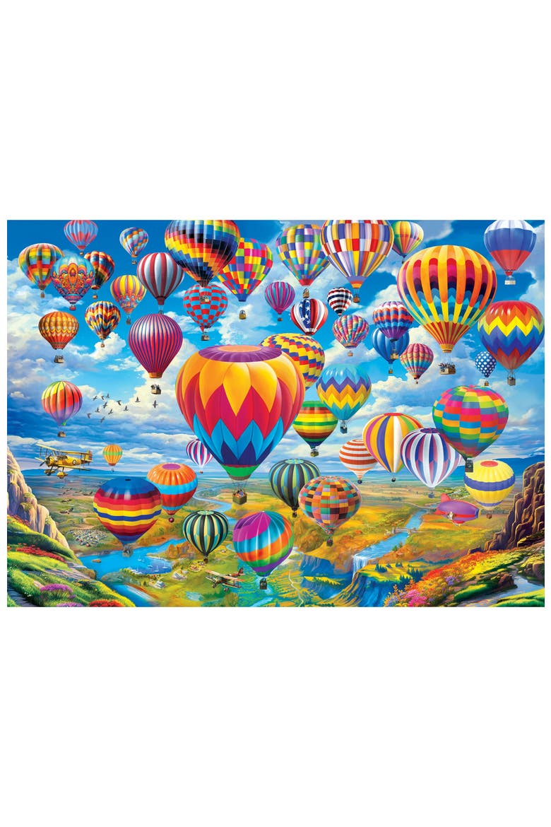 Hot Air Balloon Festival 1000pc Puzzle, Alternate, color, Multicolor
