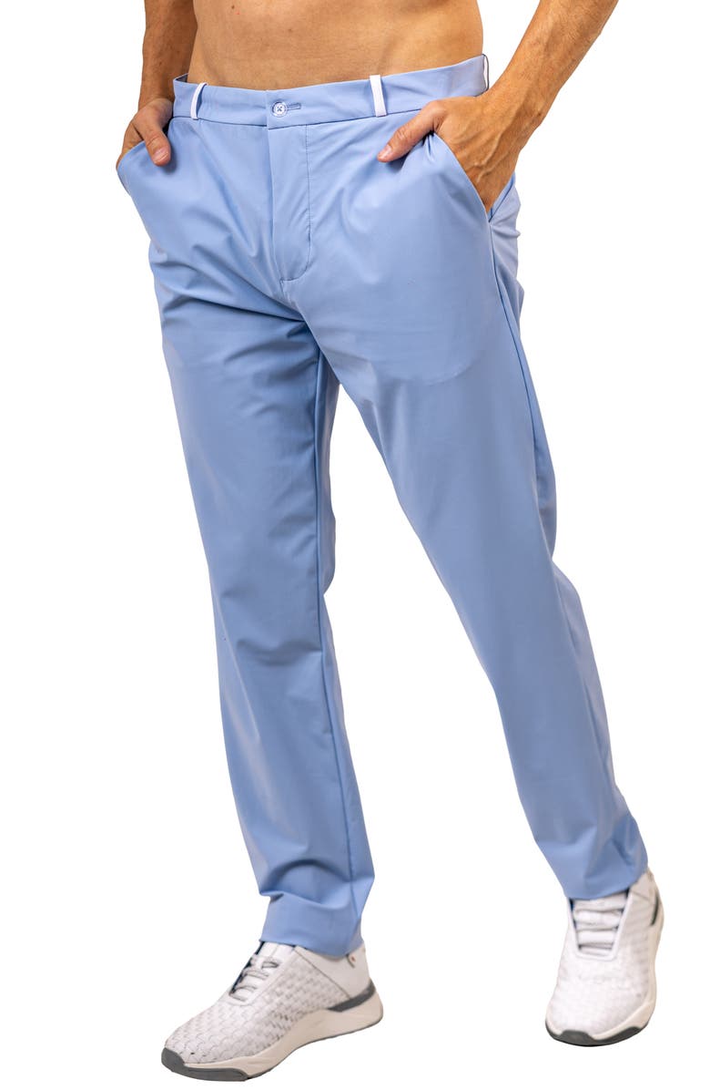 Maceoo Workout Stretch Global Blue Pants, Alternate, color, Blue