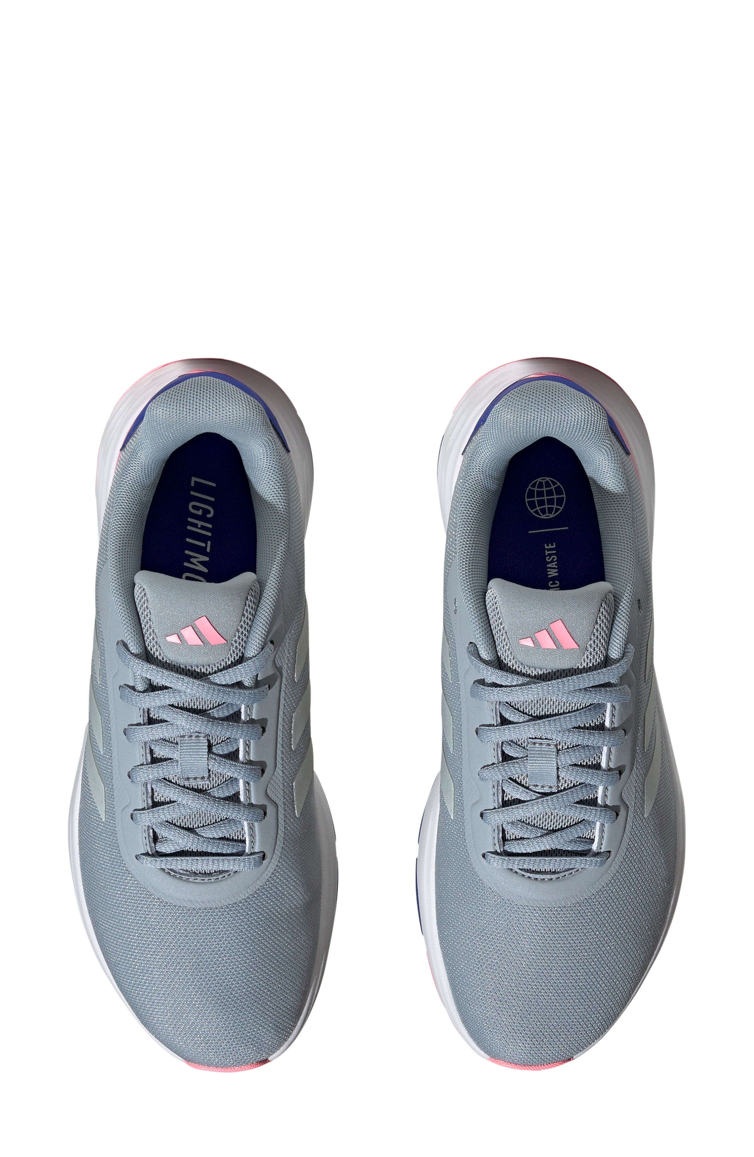 adidas Trace Sneaker, Alternate, color, Grey/ Zero Met./ Pink