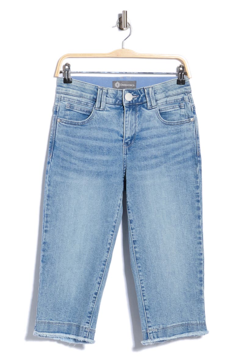 Ab Tech Capri Jeans, Alternate, color, LIGHT BLUE ARTISANAL