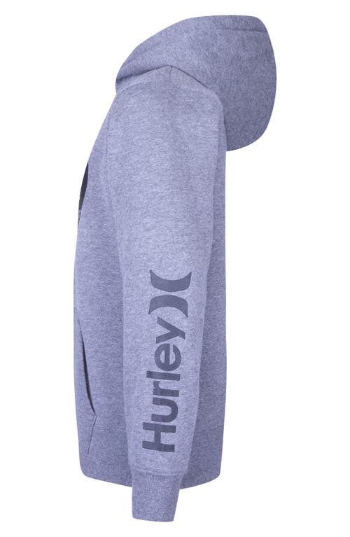 Hurley Kids' Camo Fleece Hoodie In Blue