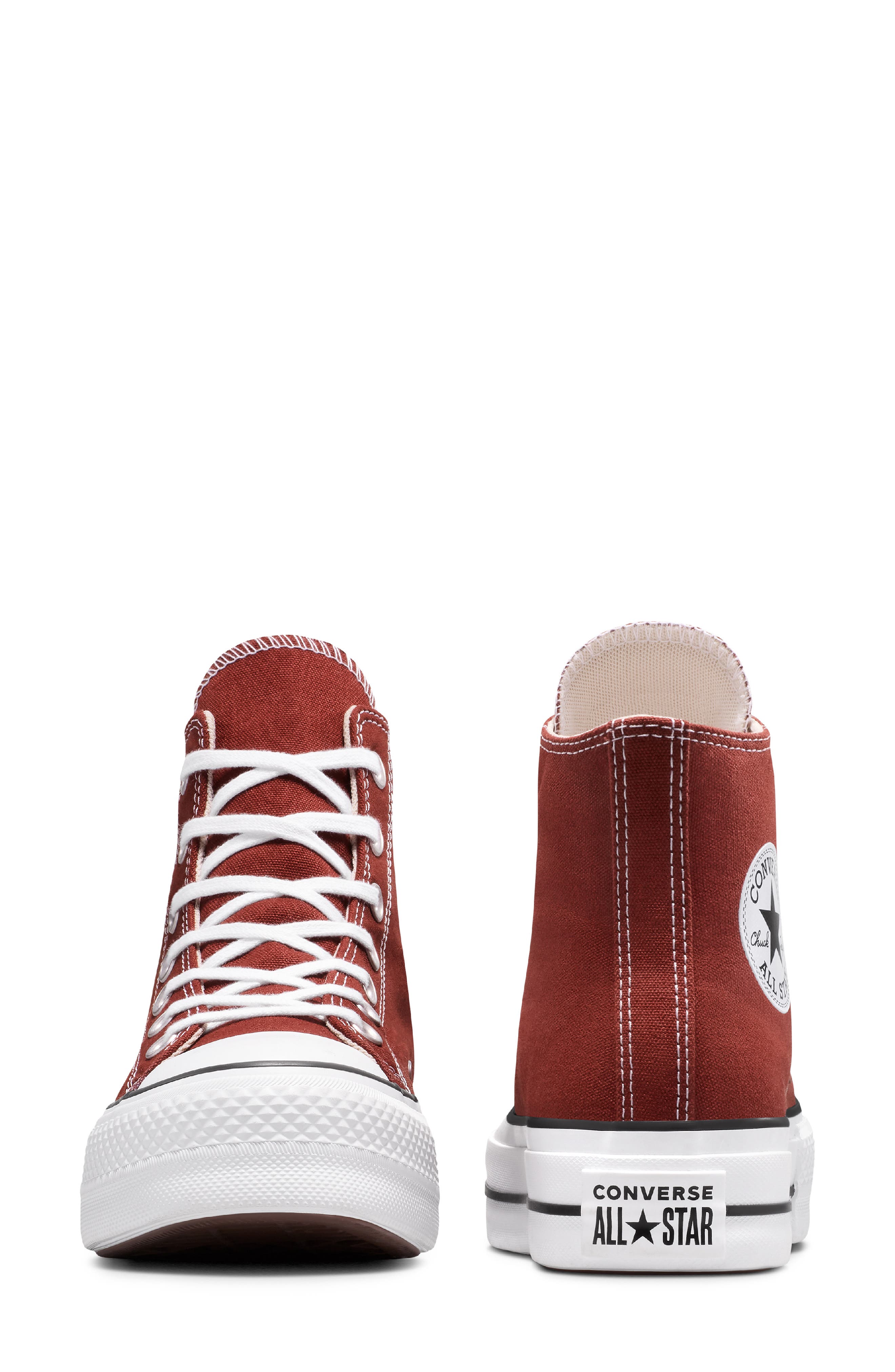 Converse Chuck Taylor All Star Lift High Top Platform Sneaker, Alternate, color, Rottin Apple/ White/ Black