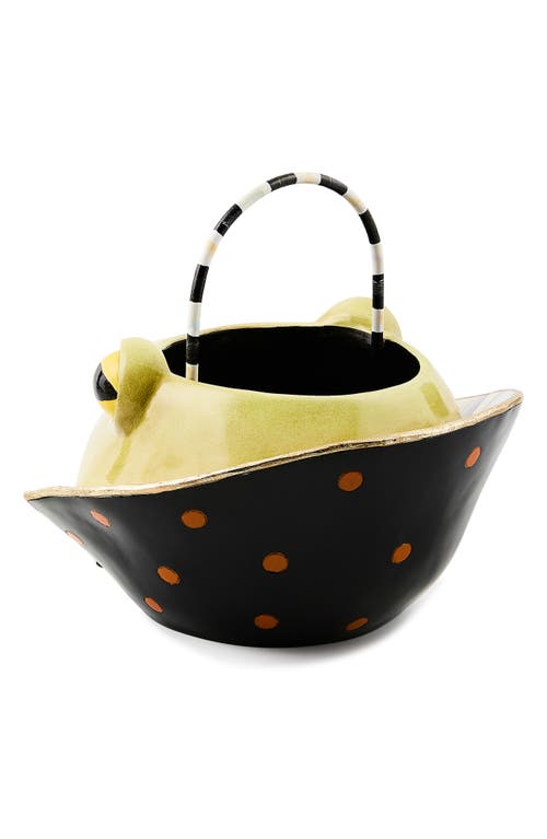 Mackenzie-childs Mackenzie Childs Halloween Fergal Basket In Gold