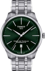 Tissot Chemin des Tourelles Powermatic 80 Bracelet Watch, 42mm