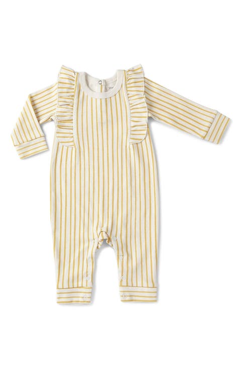 Long Sleeve Ruffle Romper (Baby)