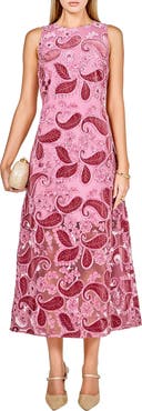 Endless Rose Sleeveless Lace A-Line Dress