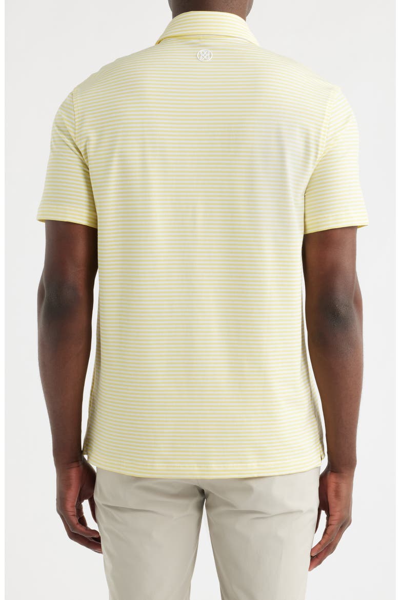 All Play Stripe Performance Golf Polo, Alternate, color, CANARY