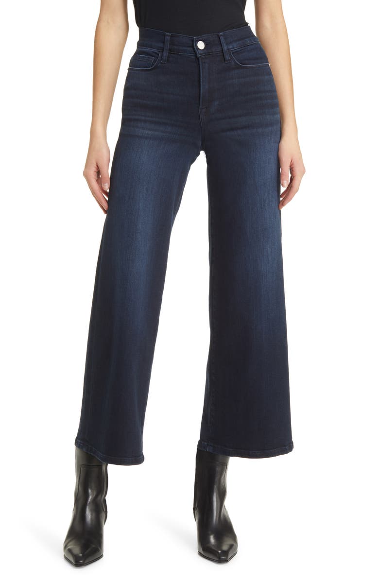 FRAME Le Pixie Palazzo Wide Leg Jeans, Main, color, 