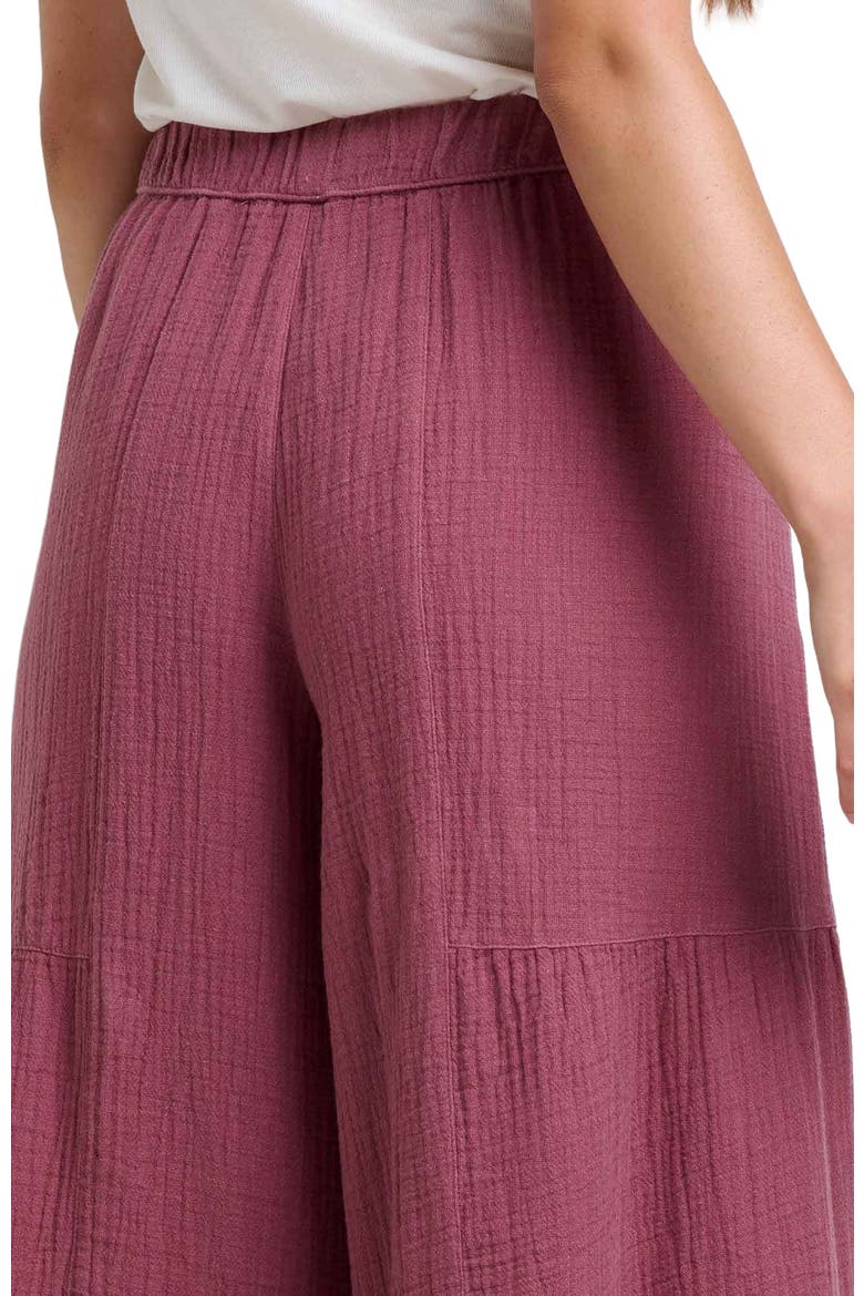 Tate Double Weave Palazzo, Alternate, color, Wild Ginger