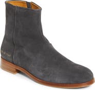Common Projects Suede Zip Boot