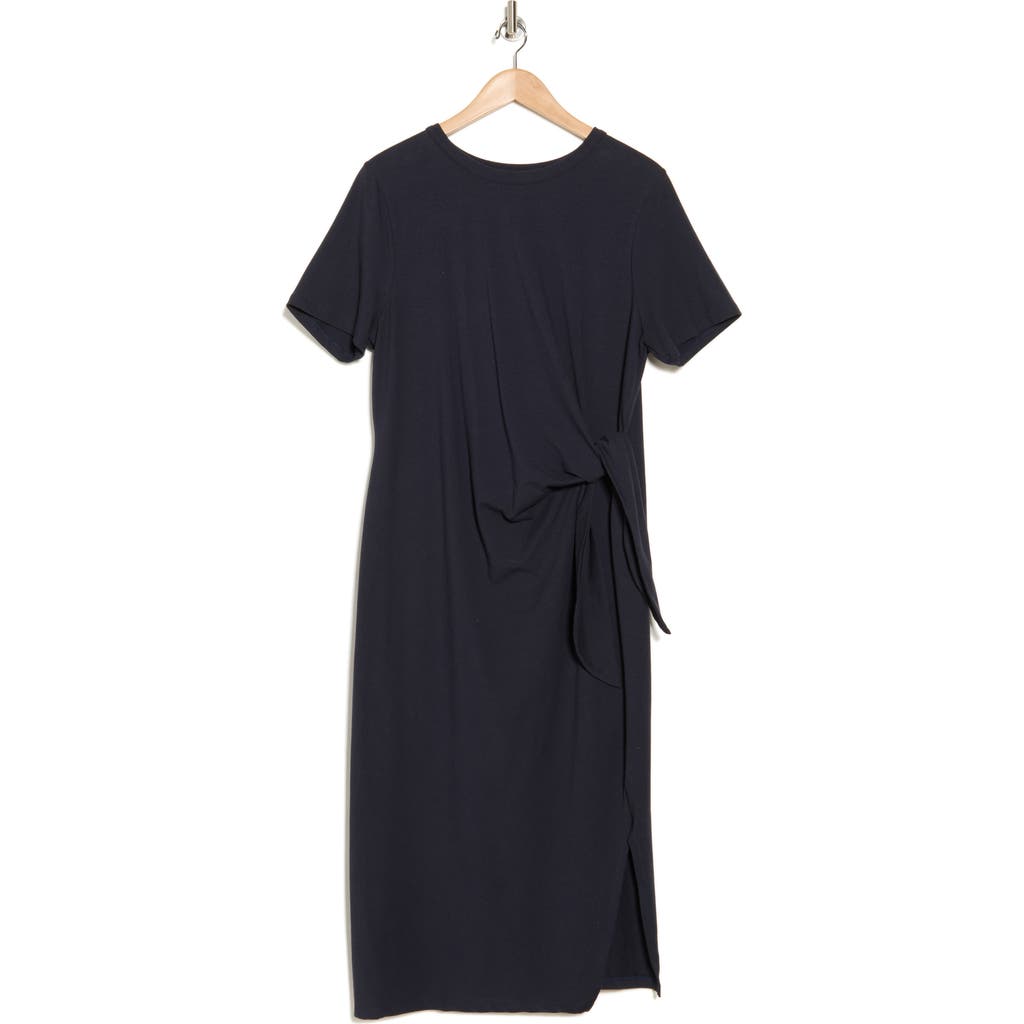 Renee C Women's Knot Midi Dress In Navy
