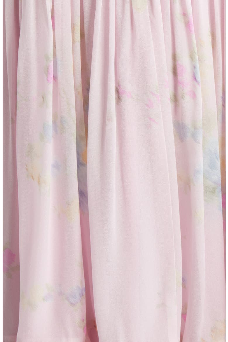 Zanira Babydoll Minidress, Alternate, color, ROSY TRELLIS
