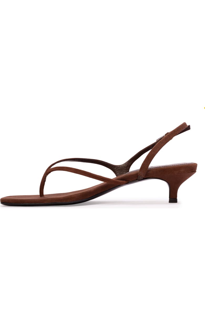 BLACK SUEDE STUDIO Mehak 35 Suede Sandal, Alternate, color, Brownie Suede