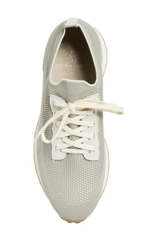Eleventy Knit Runner Sneaker In Gray