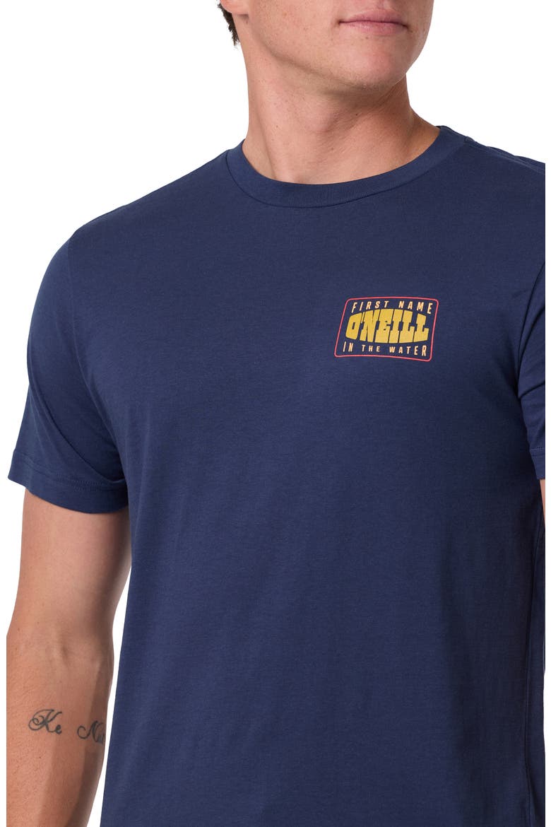 Western Graphic T-Shirt, Alternate, color, NAVY