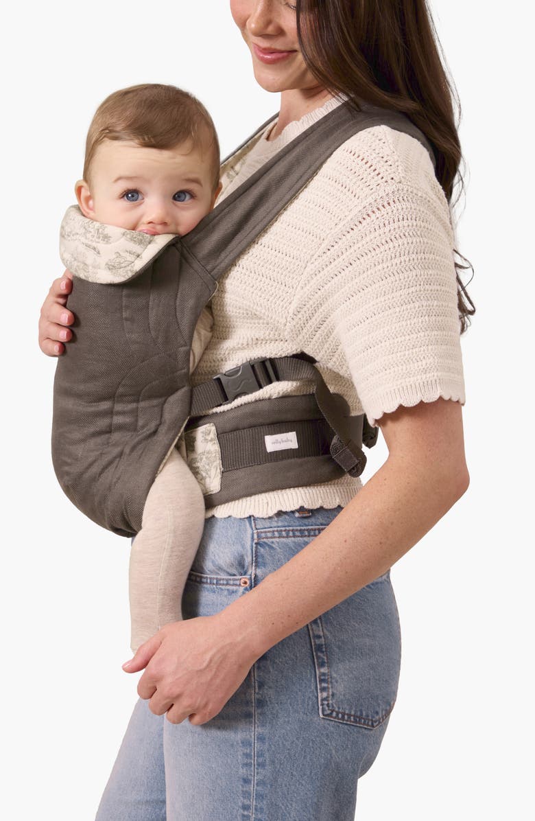 Solly Baby Buckle Carrier, Alternate, color, Charcoal Toile