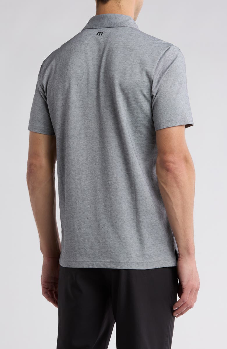 TravisMathew Seasonal Shade Polo, Alternate, color, Heather Medium Grey