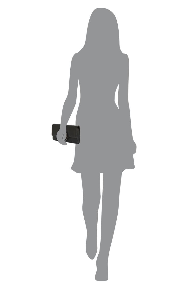 Vince Camuto Livy Leather Clutch Wallet, Alternate, color, 