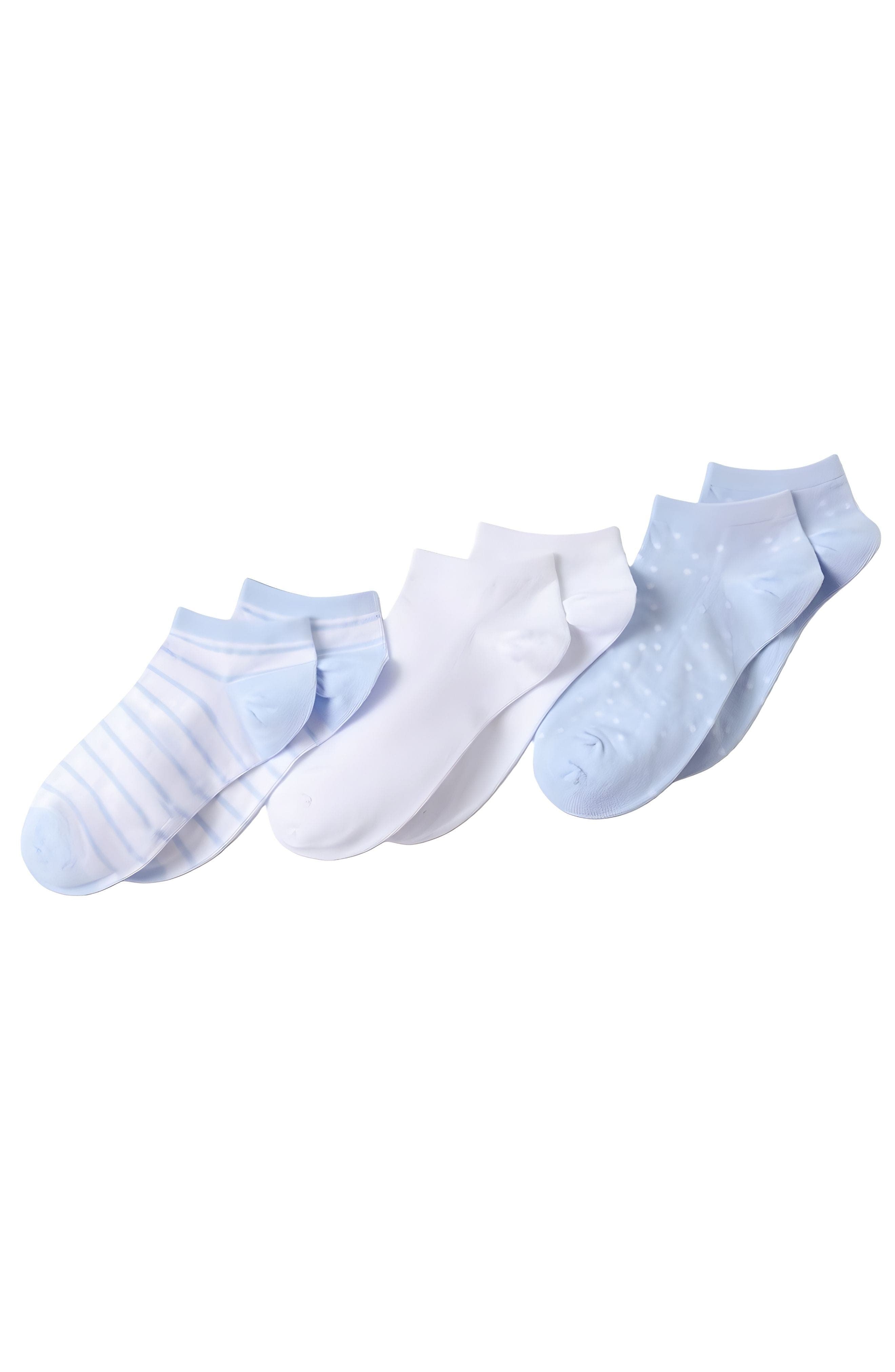 Sky Blue-White