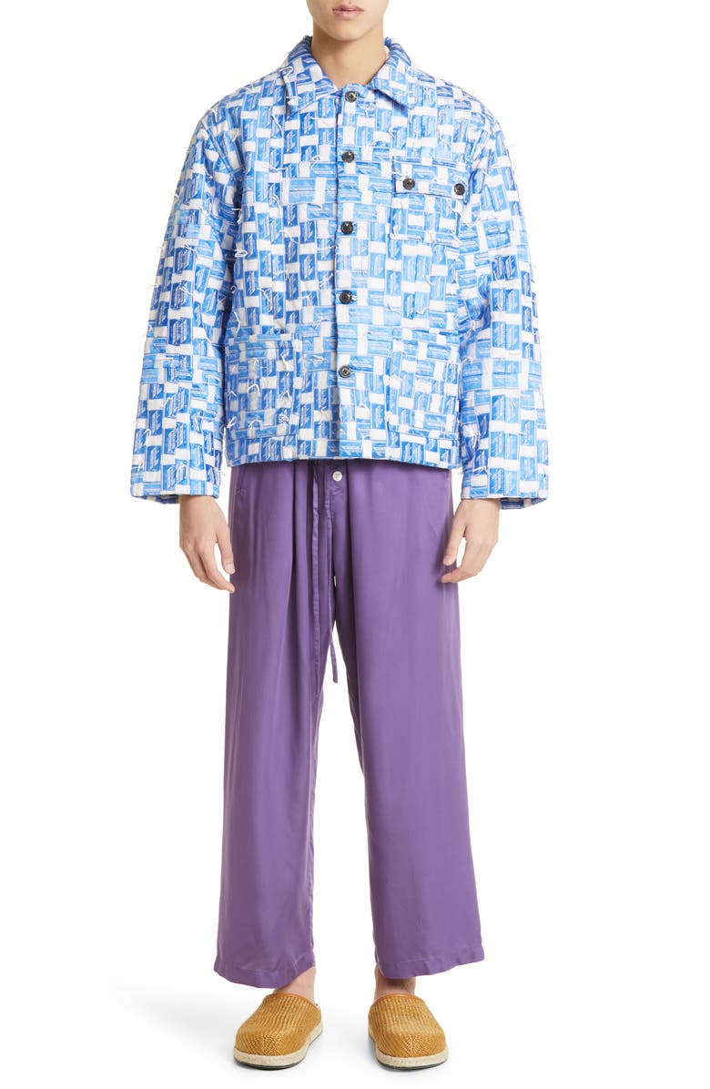 Bode Monday Label Jacket, Alternate, color,