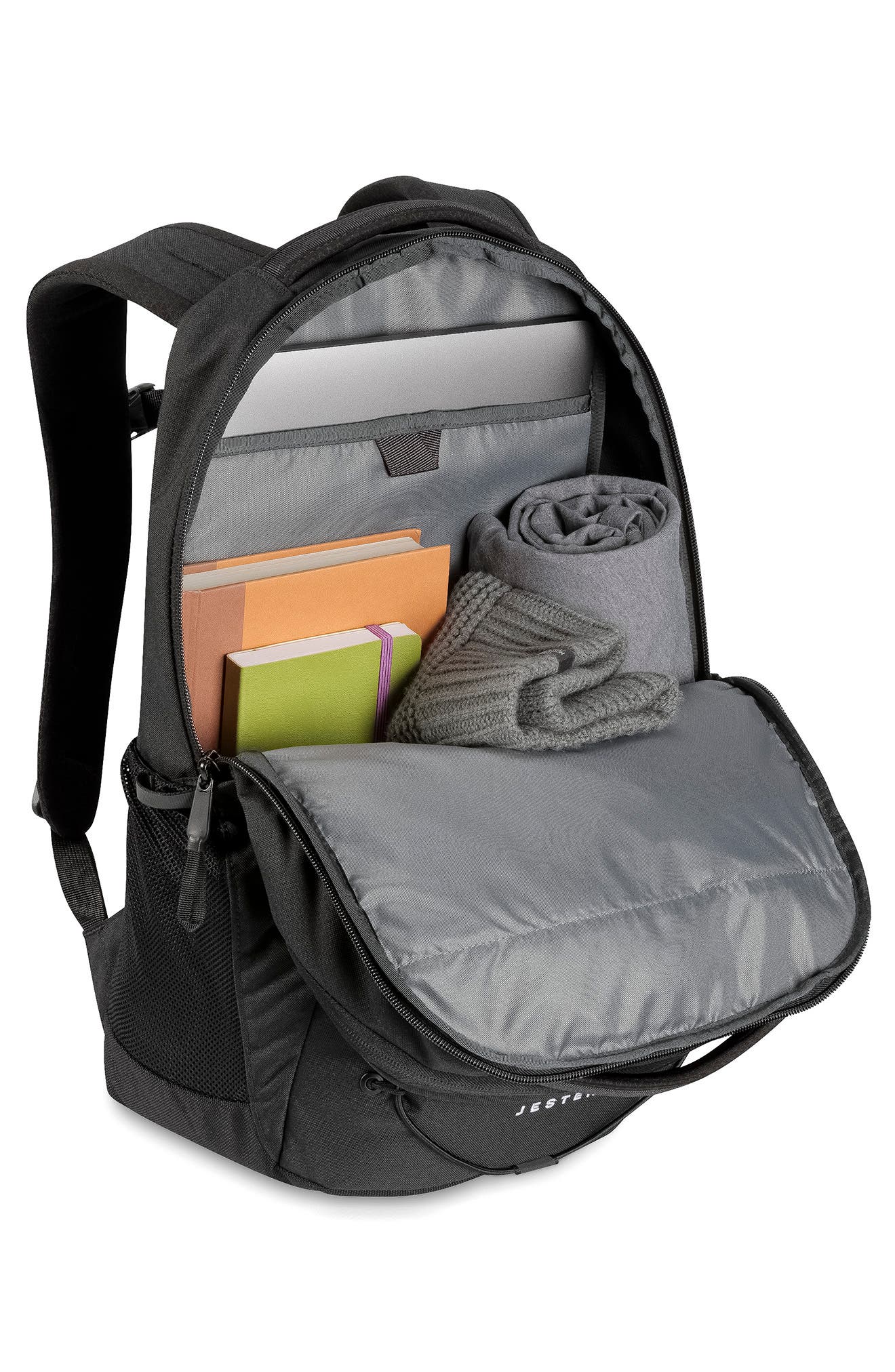 The North Face Jester Water Repellent Backpack, Alternate, color, Tnf Black