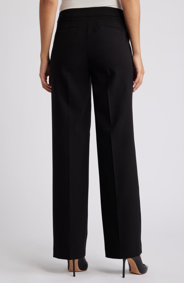 Anne Klein High Waist Straight Leg Pants, Alternate, color,