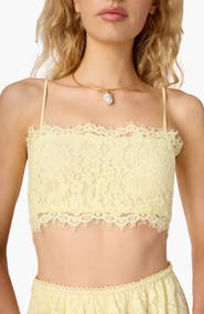 CAMI NYC Sofie Lace Crop Camisole