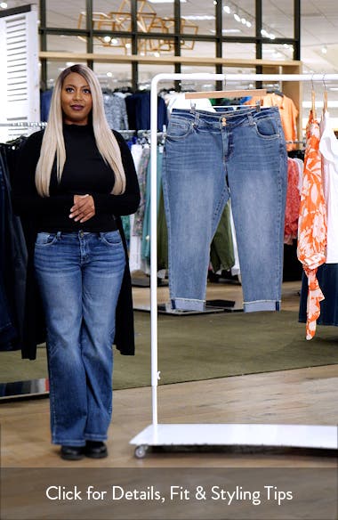 KUT from the Kloth レディース Amy Crop ストレートレッグ ロール