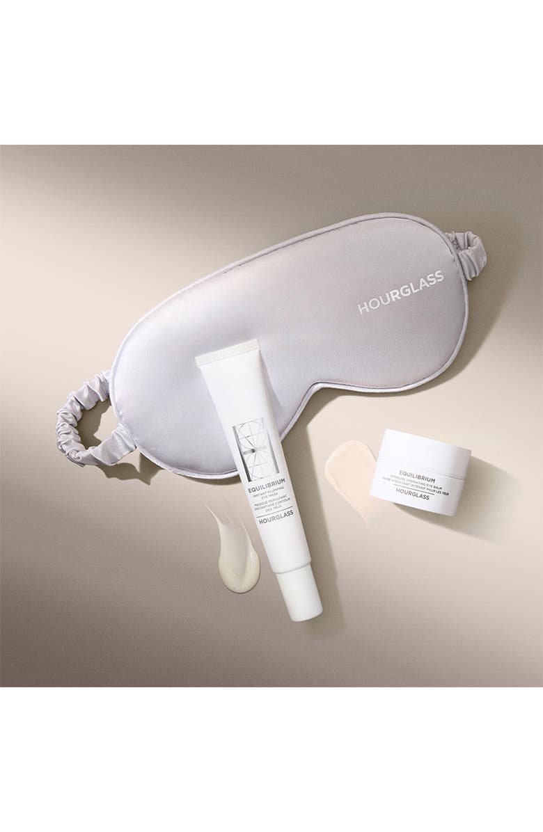 HOURGLASS Equilibrium Skincare Eye Essentials Duo with Satin Sleep Mask $150 Value, Alternate, color, 