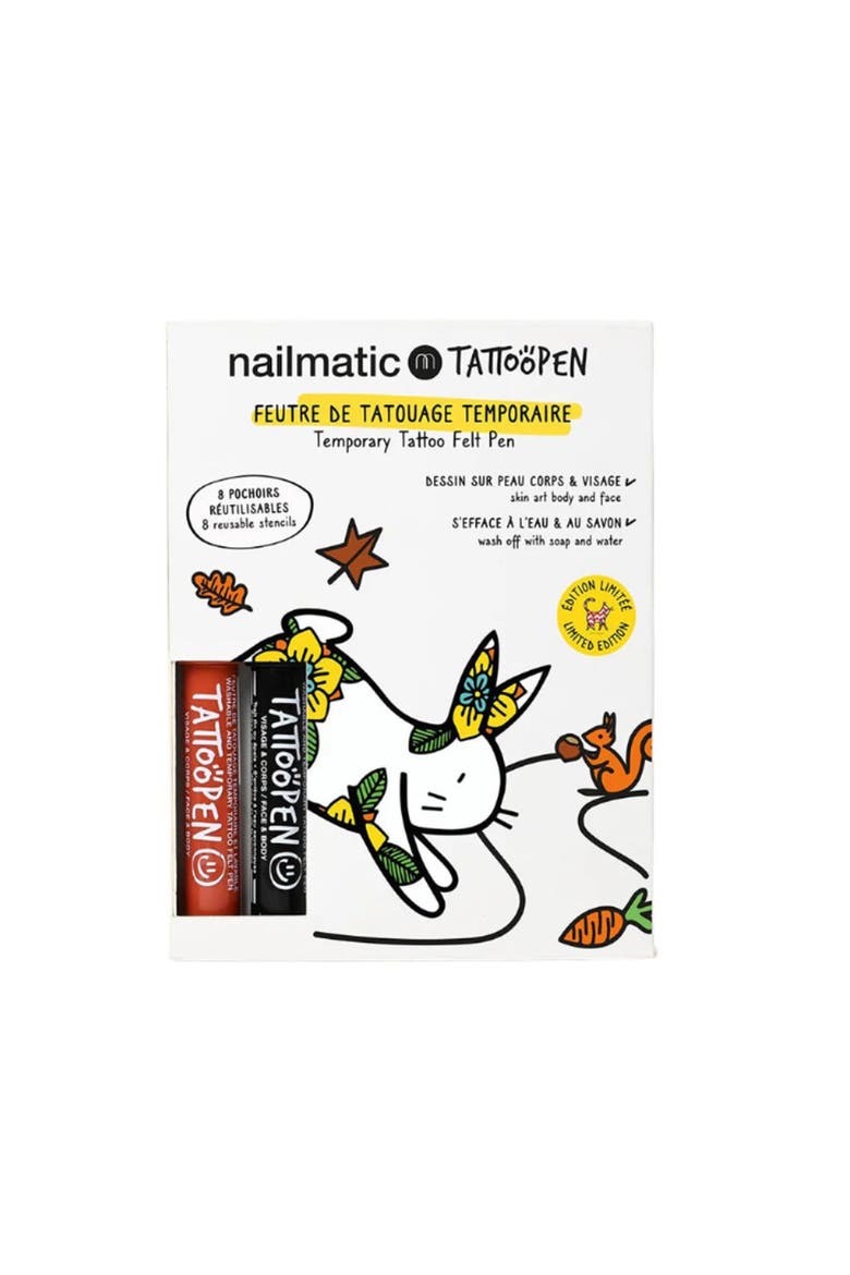 Tattoo Pen Set For Kids, Main, color, Bunny